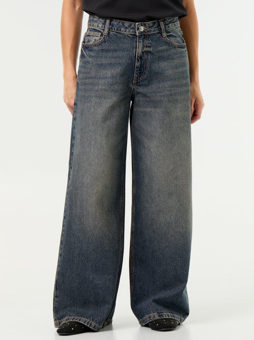 Jean wide leg / coupe large - Kiabi