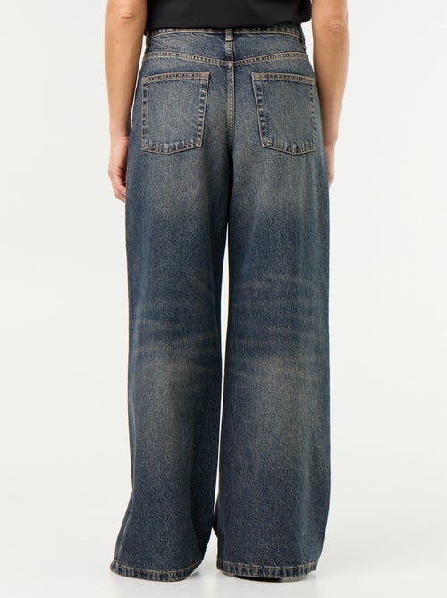 Jean wide leg / coupe large - Kiabi