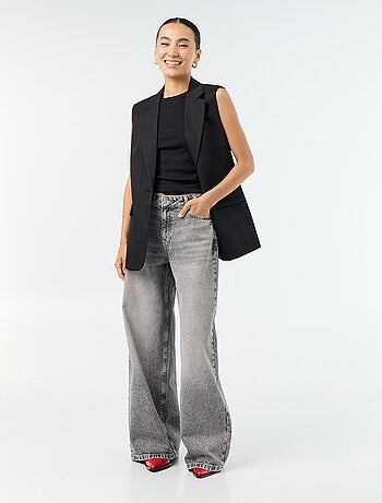 Jean wide leg / coupe large