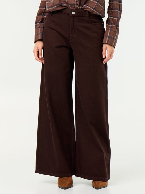 Jean wide leg / coupe large - Kiabi