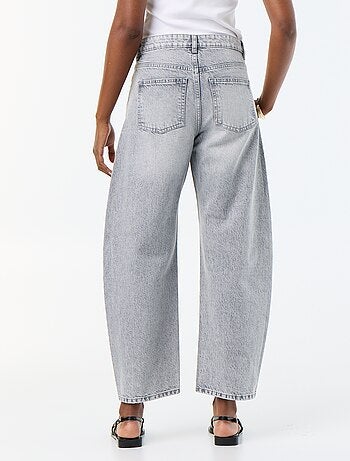 Jean wide leg / coupe large taille haute