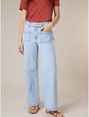 Jean wide leg femme 'Deeluxe'