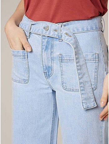 Jean wide leg femme 'Deeluxe'