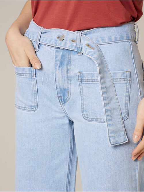 Jean wide leg femme 'Deeluxe' - Kiabi