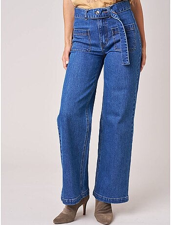 Jean wide leg femme 'deeluxe'