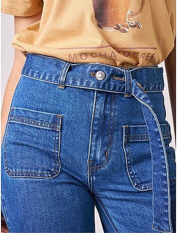 Jean wide leg femme 'deeluxe'