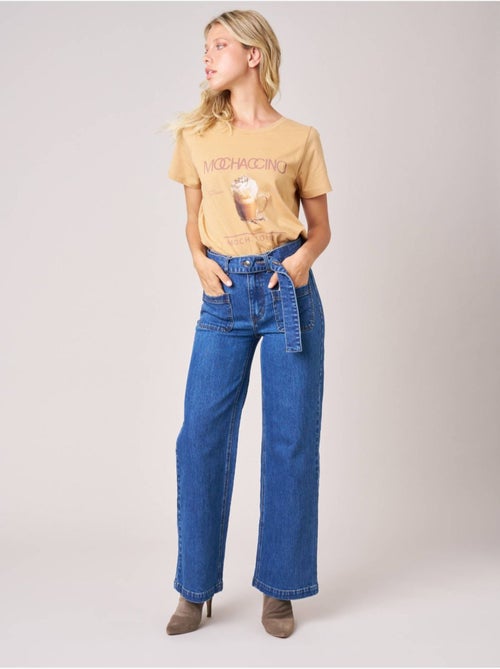 Jean wide leg femme 'deeluxe' - Kiabi Jean wide leg femme 'deeluxe' - Kiabi