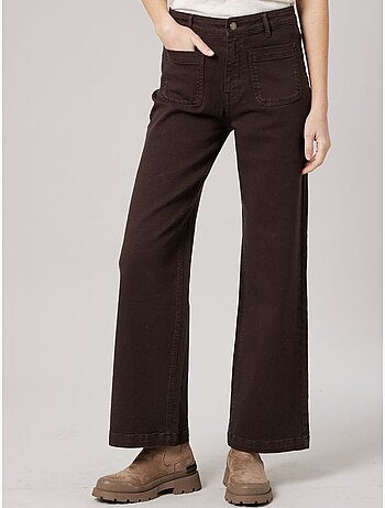 Jean wide leg femme 'deeluxe'