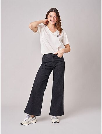 Jean wide leg femme 'Deeluxe'