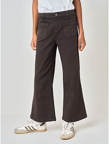 Jean wide leg fille 'deeluxe'