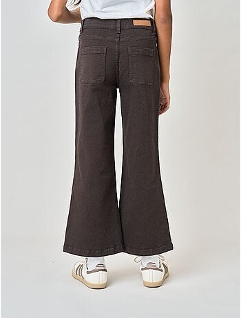 Jean wide leg fille 'deeluxe'