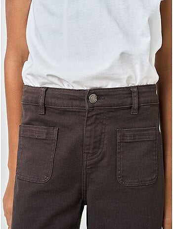 Jean wide leg fille 'deeluxe'