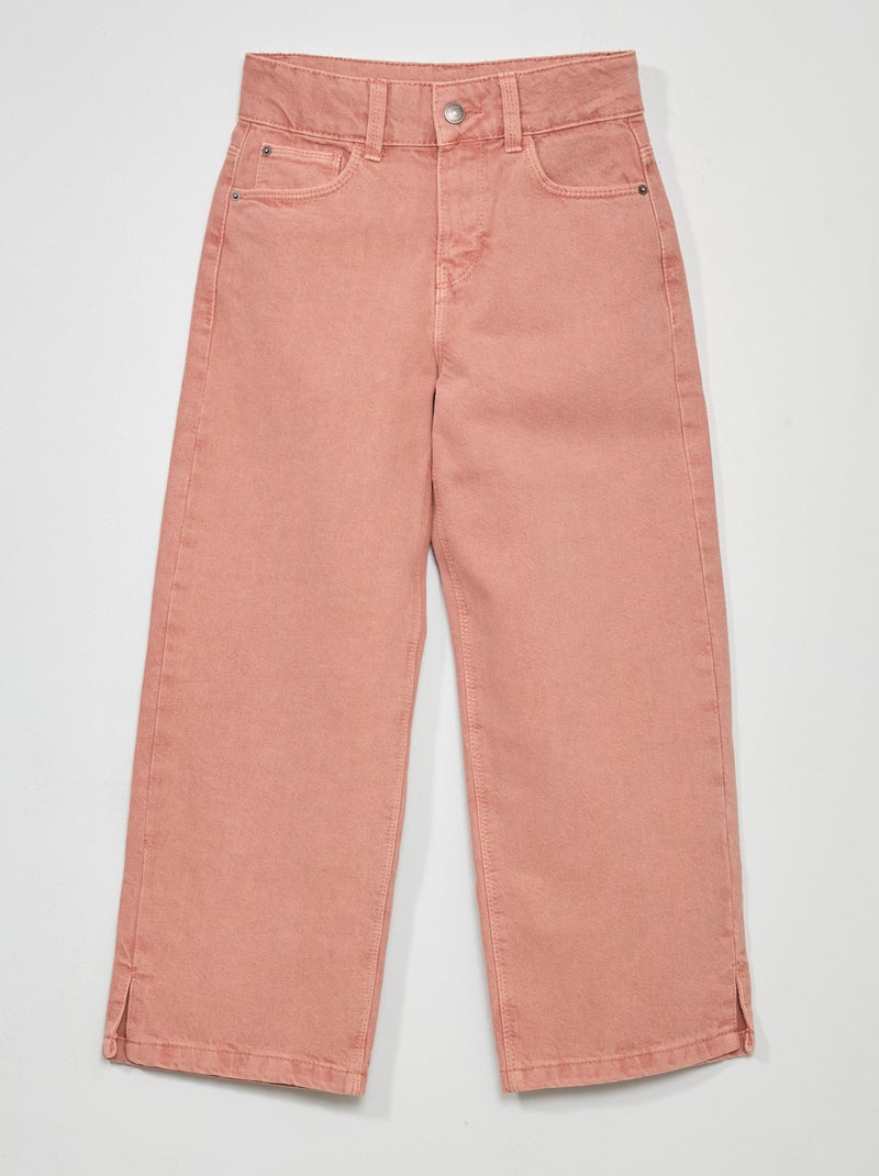 Jean wide leg rose - Kiabi