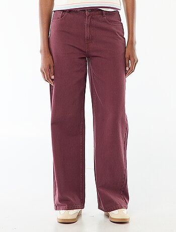 Jean Wide leg taille haute