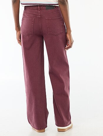 Jean Wide leg taille haute