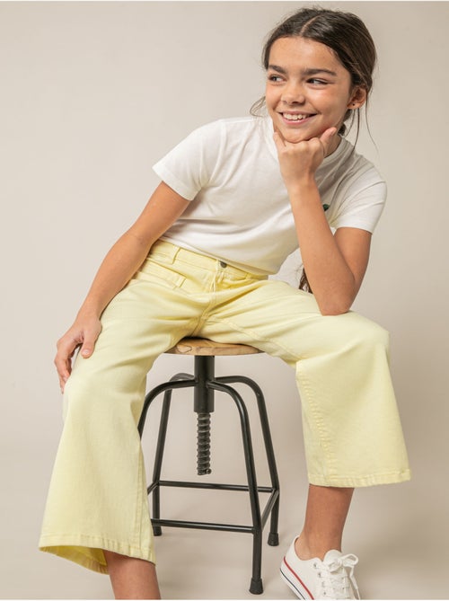 Jean widleg fille 'Deeluxe' - Kiabi