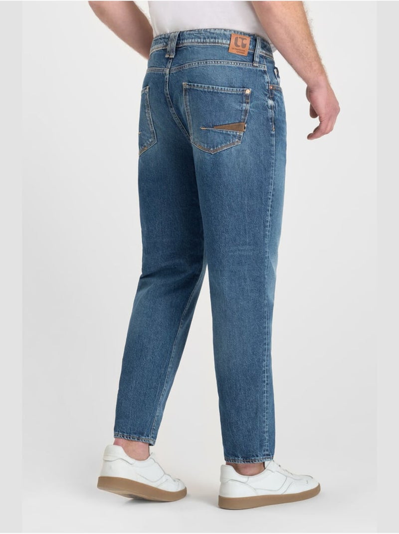 Jeans 1999 loose loose large 'Le Temps Des Cerises' Bleu - Kiabi
