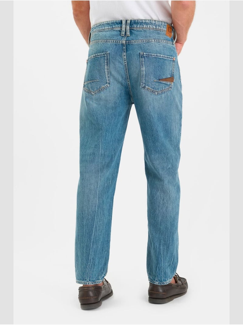 Jeans 1999 loose loose large 'Le Temps Des Cerises' Bleu - Kiabi