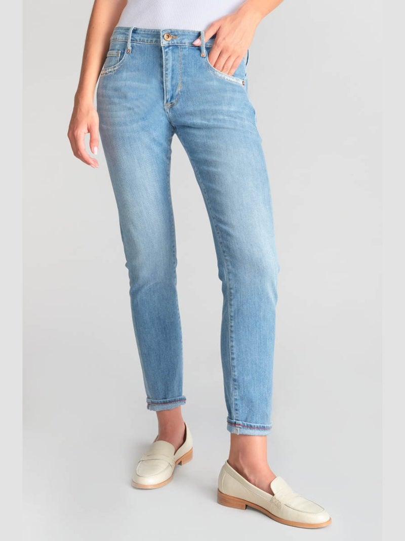 Jeans 200/43 boyfit 'Le Temps Des Cerises' Bleu - Kiabi