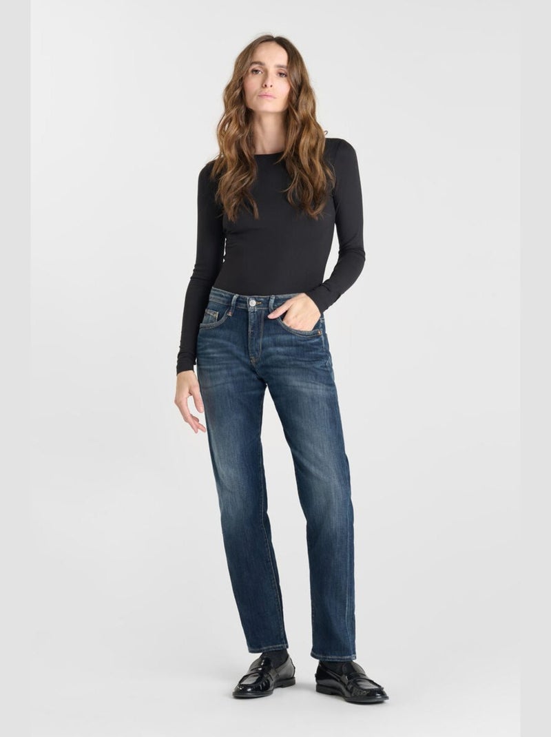 Jeans 200/43 boyfit 'Le Temps Des Cerises' Bleu - Kiabi