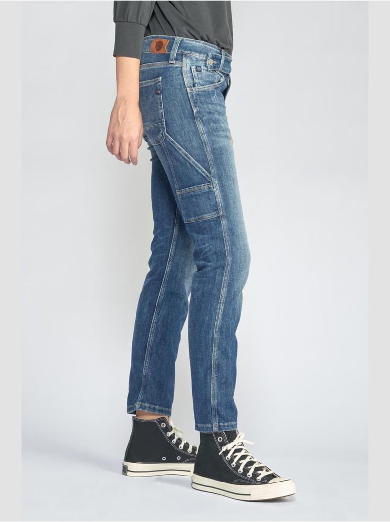 Jeans 200/43 loose large 'Le Temps Des Cerises' Bleu - Kiabi