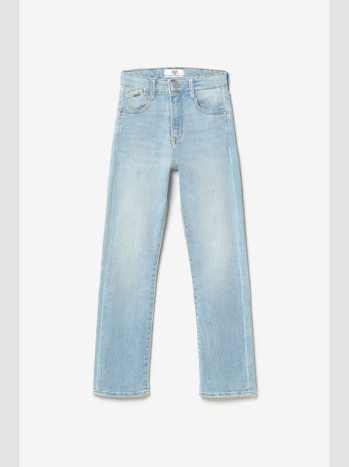 Jeans 400/12 mom taille haute 7/8ème regular droit 7/8ème 'Le Temps Des Cerises' - Kiabi