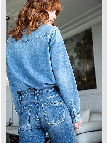Jeans 400/17 mom droite 7/8ème 'Le Temps Des Cerises'