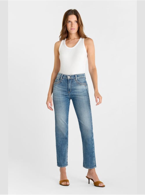 Jeans 400/17 mom droite 7/8ème 'Le Temps Des Cerises' - Kiabi
