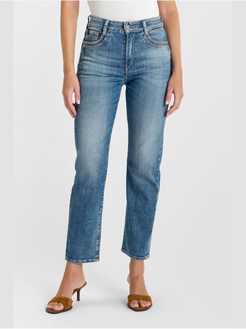 Jeans 400/17 mom droite 7/8ème 'Le Temps Des Cerises' - Kiabi