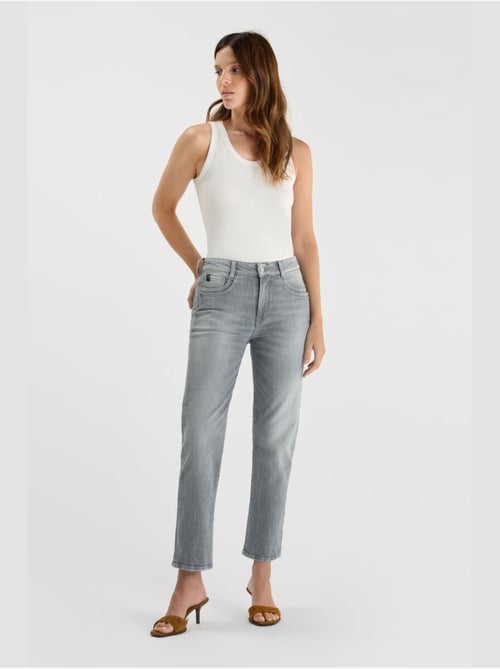Jeans 400/17 mom droite 7/8ème 'Le Temps Des Cerises' - Kiabi