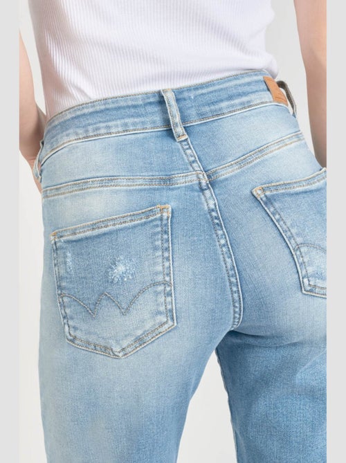 Jeans 400/17 mom taille haute 7/8ème 7/8ème 'Le Temps Des Cerises' - Kiabi