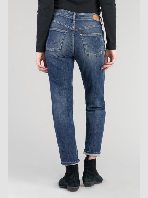 Jeans 400/17 mom taille haute 7/8ème mom 7/8ème 'Le Temps Des Cerises' - Kiabi