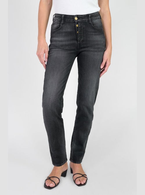 Jeans 400/17 mom taille haute 7/8ème mom 7/8ème 'Le Temps Des Cerises' - Kiabi