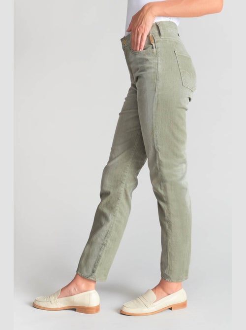 Jeans 400/17 mom taille haute 7/8ème mom 7/8ème 'Le Temps Des Cerises' - Kiabi