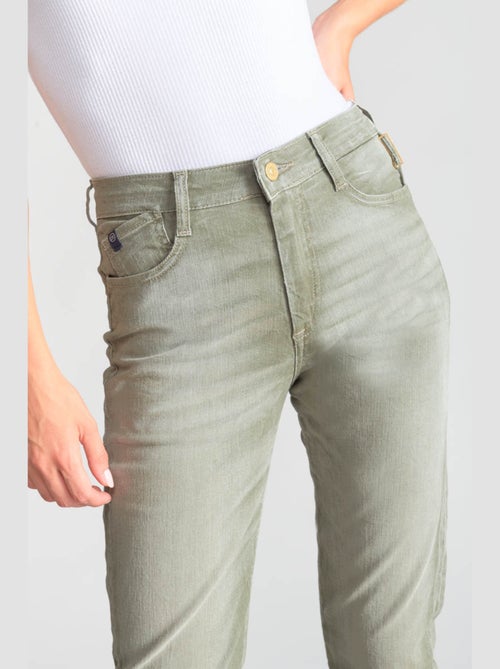 Jeans 400/17 mom taille haute 7/8ème mom 7/8ème 'Le Temps Des Cerises' - Kiabi