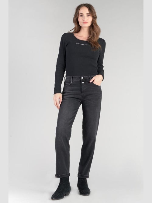 Jeans 400/18 mom 7/8ème 'Le Temps Des Cerises' - Kiabi