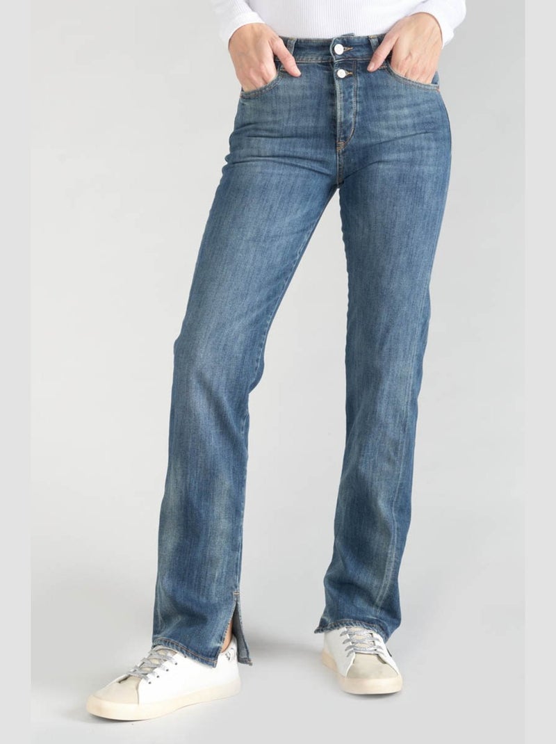 Jeans 400/19 mom taille haute regular droit 'Le Temps Des Cerises' Bleu - Kiabi