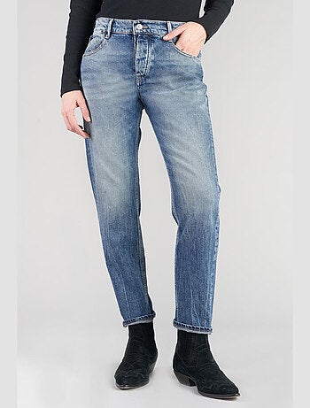 Jeans 400/20 mom taille haute 7/8ème mom 7/8ème 'Le Temps Des Cerises'