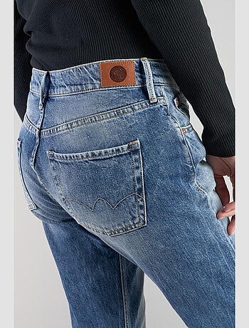 Jeans 400/20 mom taille haute 7/8ème mom 7/8ème 'Le Temps Des Cerises'