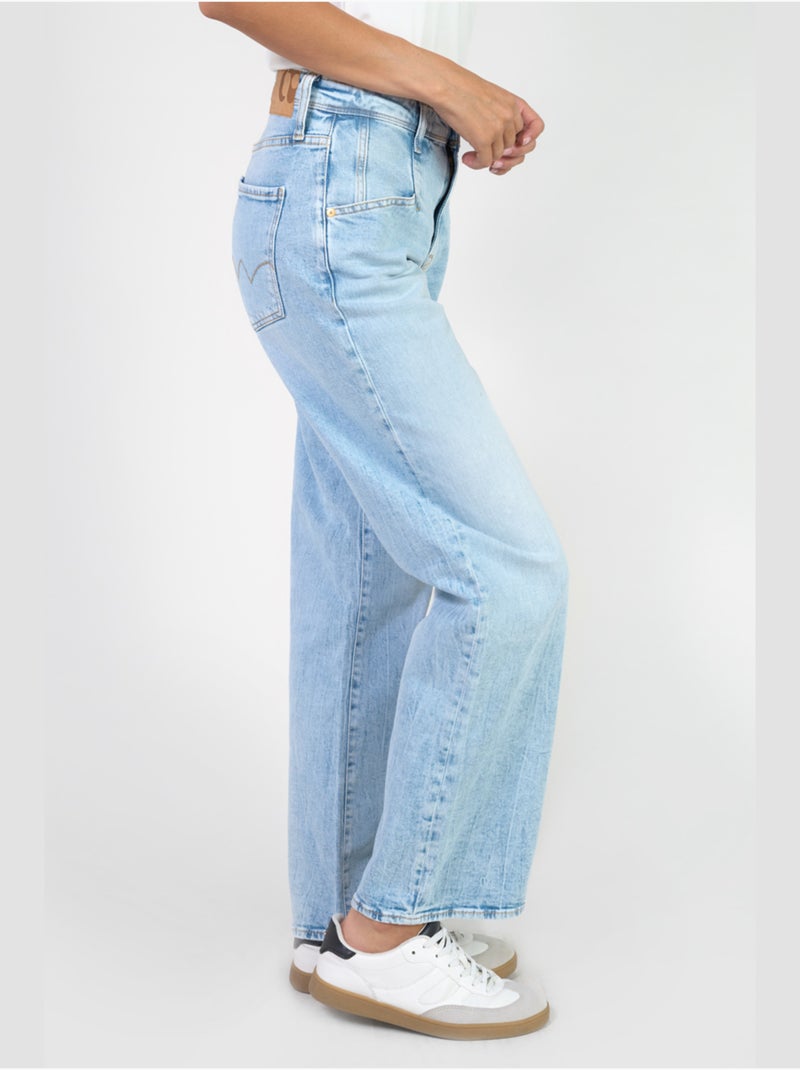Jeans 400/28 loose loose large 'Le Temps Des Cerises' Bleu - Kiabi