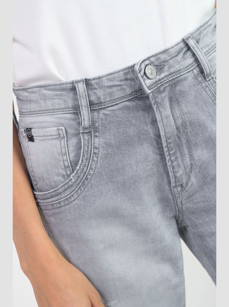 Jeans 400/28 loose loose large 'Le Temps Des Cerises' Gris - Kiabi