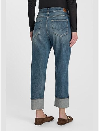Jeans 400/60 girlfriend Jama bleu N°3 'Le Temps Des Cerises'