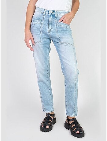 Jeans 400/60 girlfriend loose large 7/8ème 'Le Temps Des Cerises'