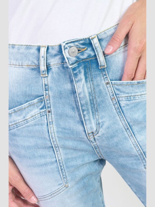 Jeans 400/60 girlfriend loose large 7/8ème 'Le Temps Des Cerises' - Kiabi