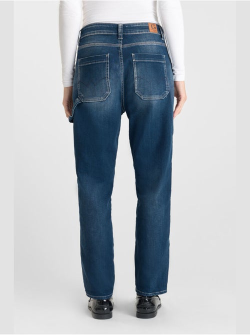 Jeans 400/60 girlfriend loose large 7/8ème 'Le Temps Des Cerises' - Kiabi