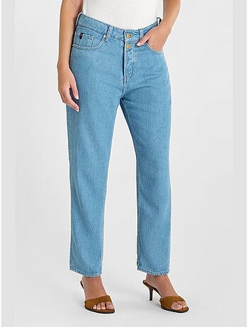 Jeans 400/60 girlfriend loose large 7/8ème 'Le Temps Des Cerises'
