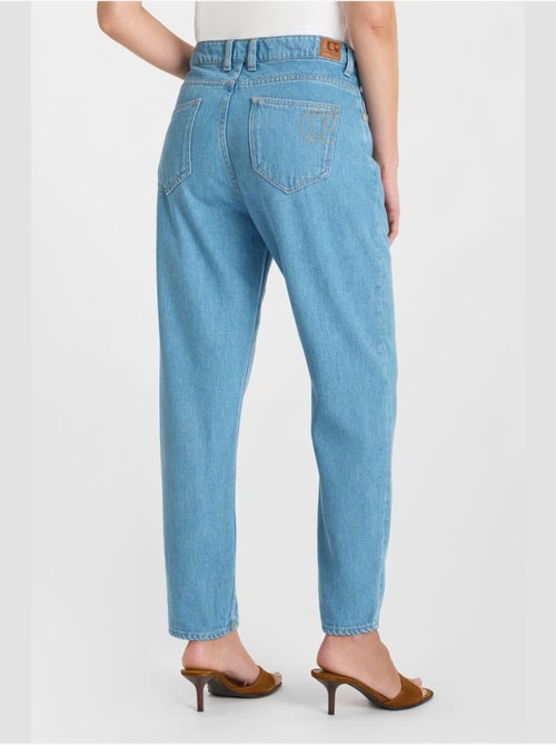 Jeans 400/60 girlfriend loose large 7/8ème 'Le Temps Des Cerises' - Kiabi Jeans 400/60 girlfriend loose large 7/8ème 'Le Temps Des Cerises' - Kiabi
