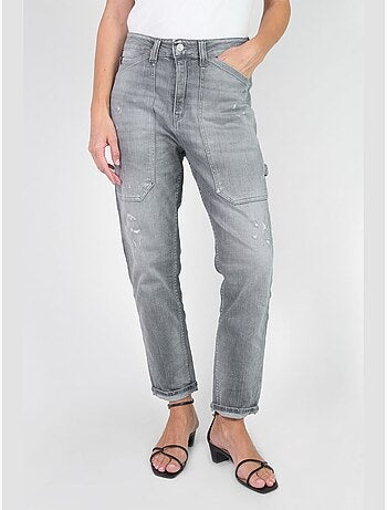 Jeans 400/60 girlfriend loose large 7/8ème 'Le Temps Des Cerises'