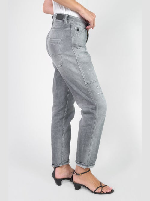 Jeans 400/60 girlfriend loose large 7/8ème 'Le Temps Des Cerises' - Kiabi