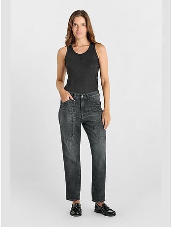 Jeans 400/60 girlfriend loose large 7/8ème 'Le Temps Des Cerises'